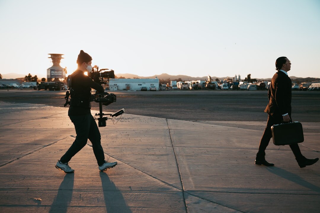 low budget film set