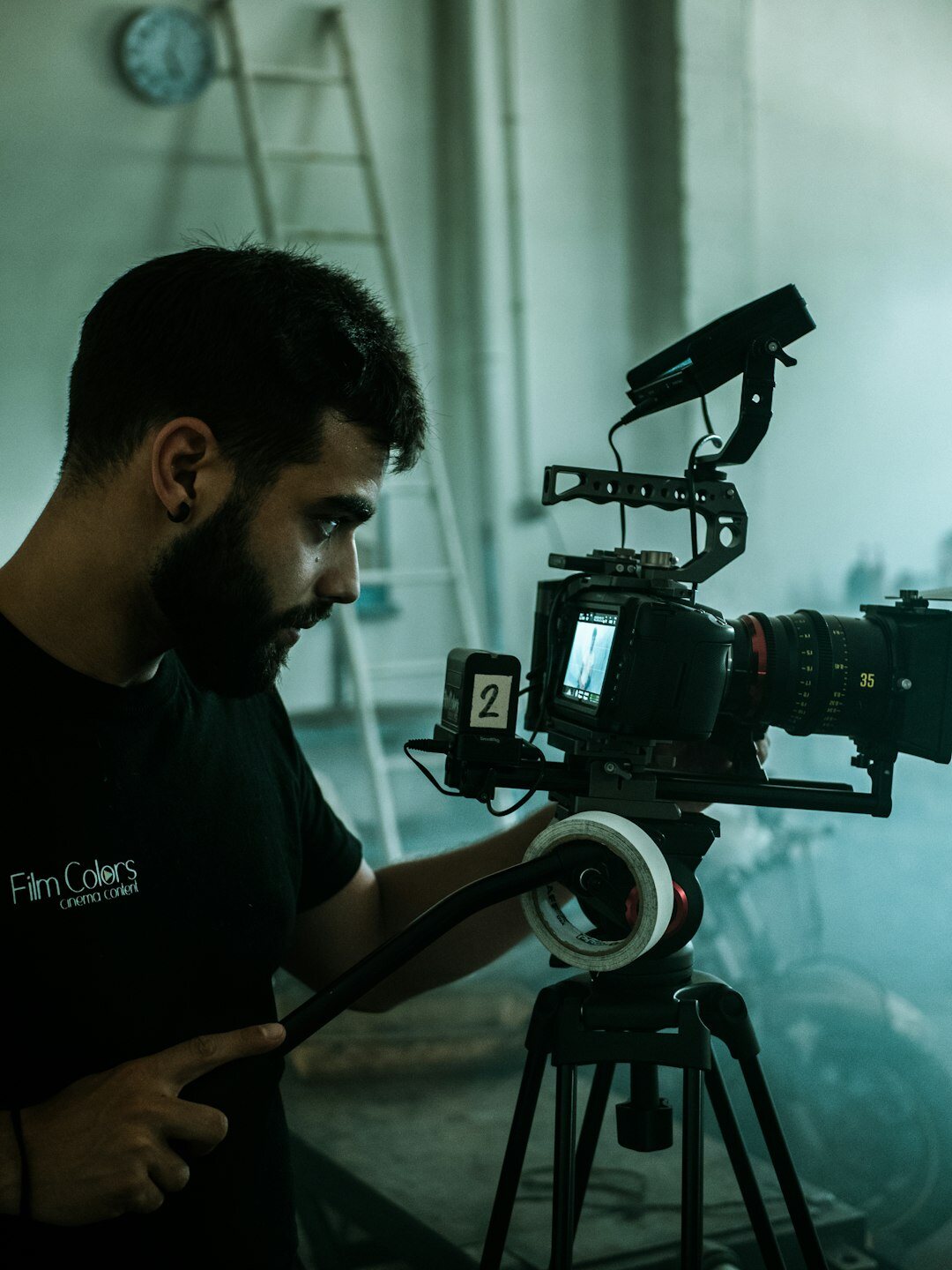film director on set