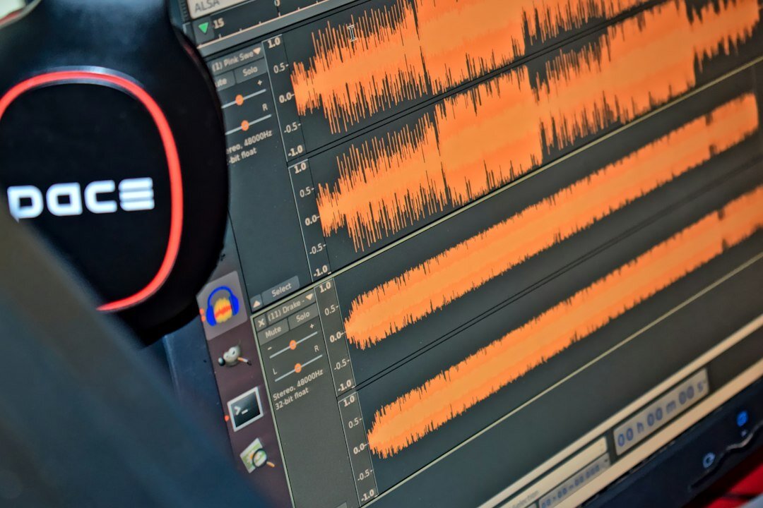audio editing software interface